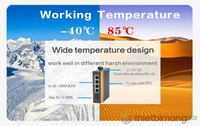 Switch công nghiệp IES7210-4FE1FX-CA