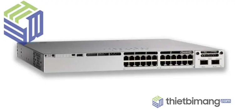 Switch Cisco C9300-24P-E chính hãng
