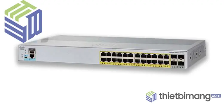 Switch Cisco WS-C2960L-24PS-LL chính hãng