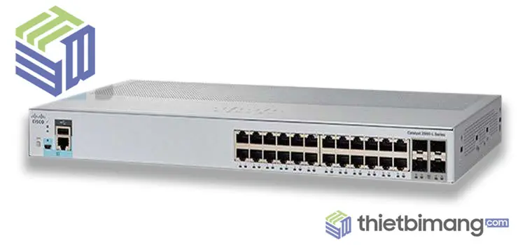 Switch Cisco WS-C2960L-24TQ-LL chính hãng