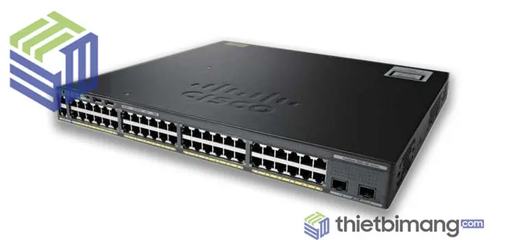 Switch Cisco WS-C2960X-48LPD-L chính hãng