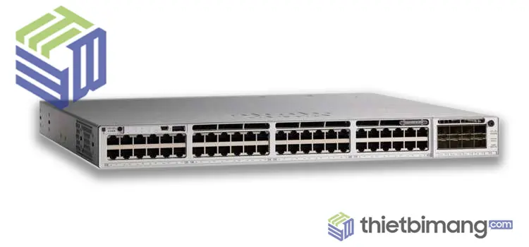 Bộ chuyển mạch Switch Cisco C9300-48P-E chính hãng