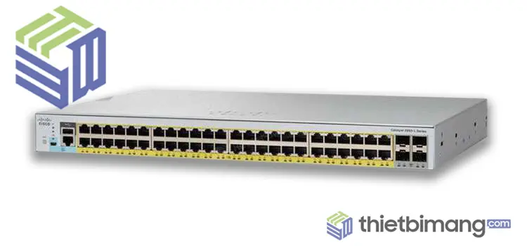 Switch WS-C2960L-SM-48PQ 48 Port 10/100/1000