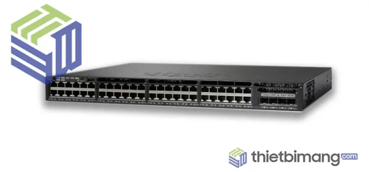 Switch Cisco C3650-48TS-E chính hãng