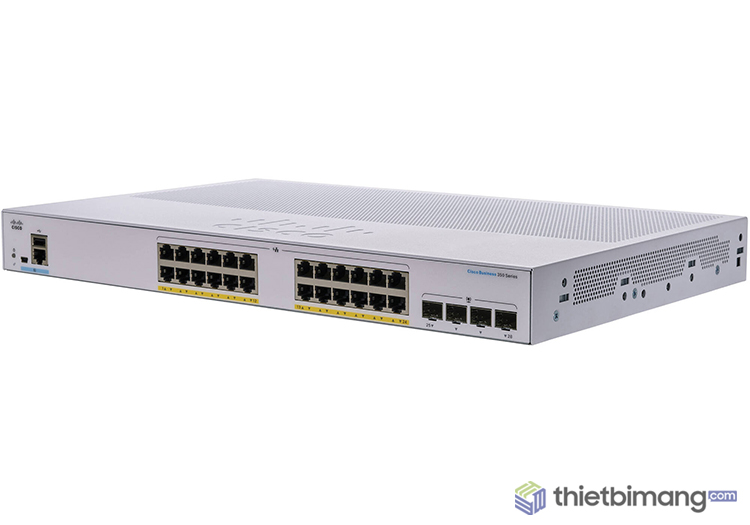 Switch Cisco CBS350-24P-4G-EU Chính hãng tại Việt Nam