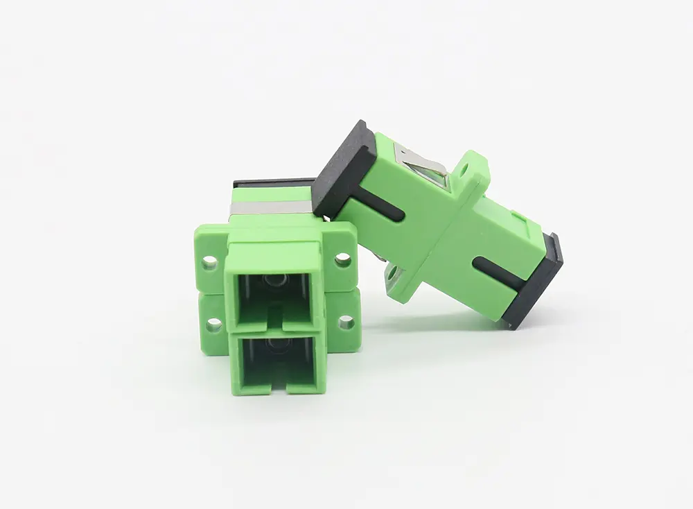 Adapter SC/ APC màu xanh lục