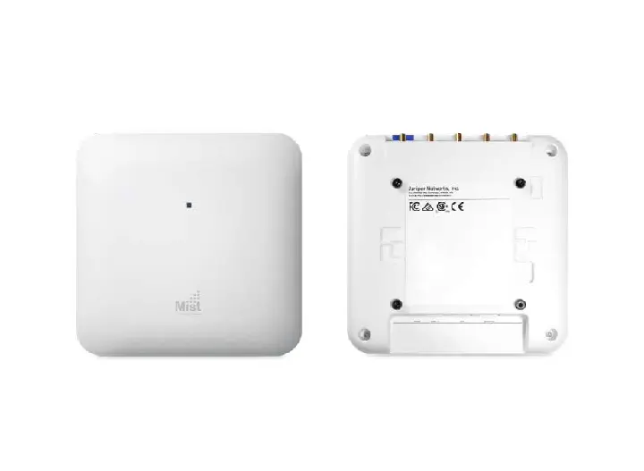 Juniper AP32-WW, Indoor AP, 802.11ax (Wi-Fi 6), 5GHz : 4 4 : 4SS, 2.4GHz : 2 2 : 2SS Juniper AP32-WW, Indoor AP, 802.11ax (Wi-Fi 6), 5GHz : 4 4 : 4SS, 2.4GHz : 2 2 : 2SS