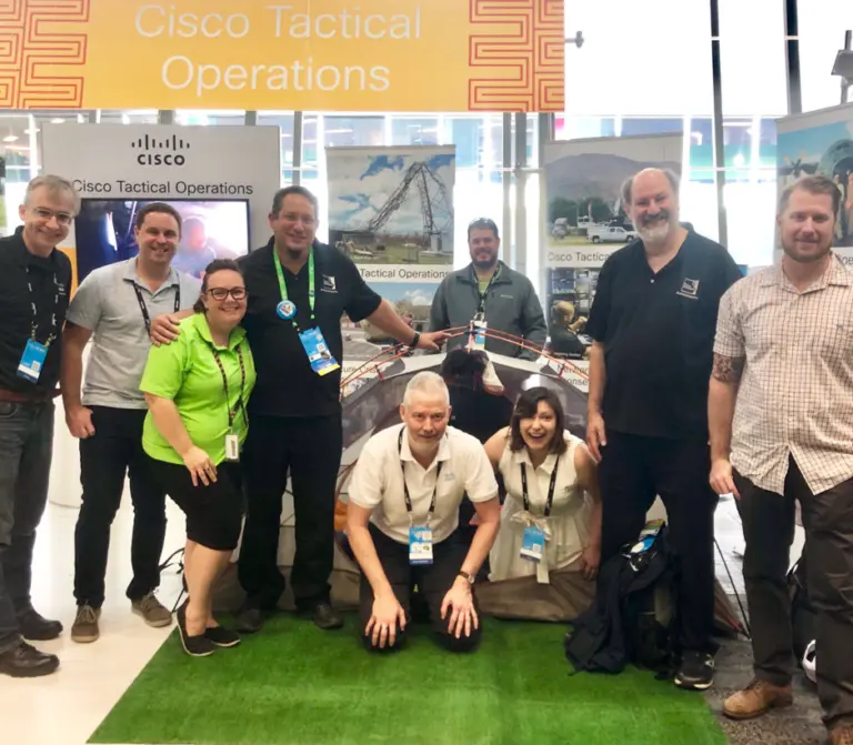 Cisco Champions and Cisco team members at Cisco Live Melbourne 2019