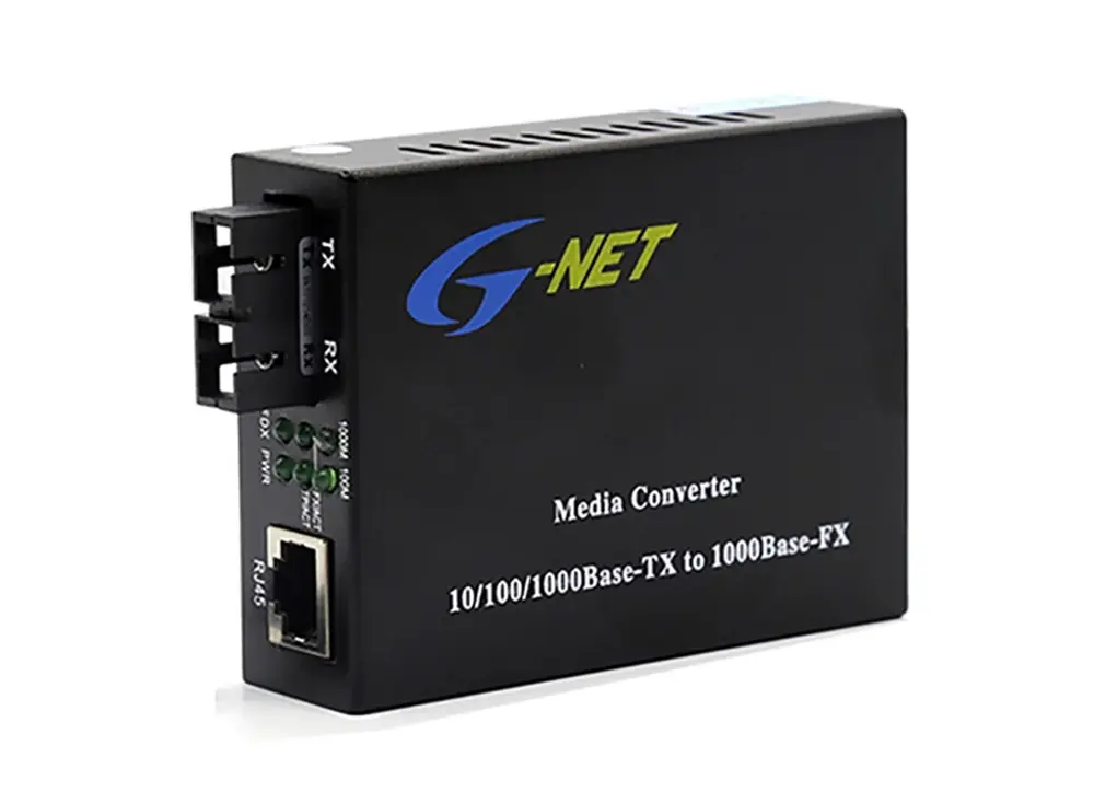 Bộ chuyển đổi quang điện 2 sợi 10/100/1000Mbps