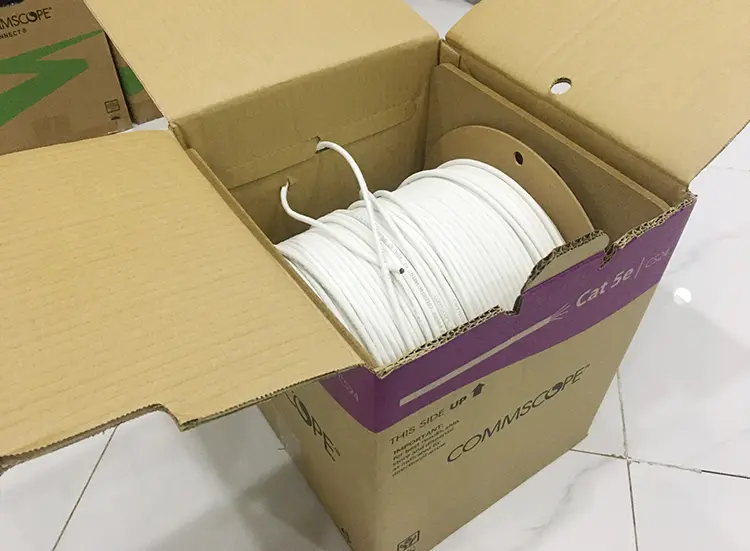 Cáp Cat5e FTP CommScope chính hãng, giá tốt