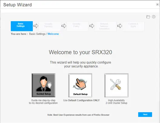 Hướng dẫn cấu hình Firewall Juniper SRX300 SRX320 SRX340 SRX345