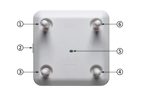 Mặt trước Cisco Wireless AIR-AP2802E-E-K9