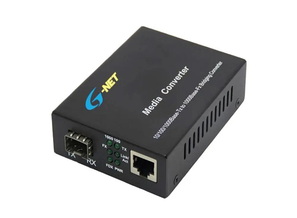 Converter quang 2 sợi 10/100/1000, 1 port SFP G-NET , G-UMC-1GX1GT-SFP