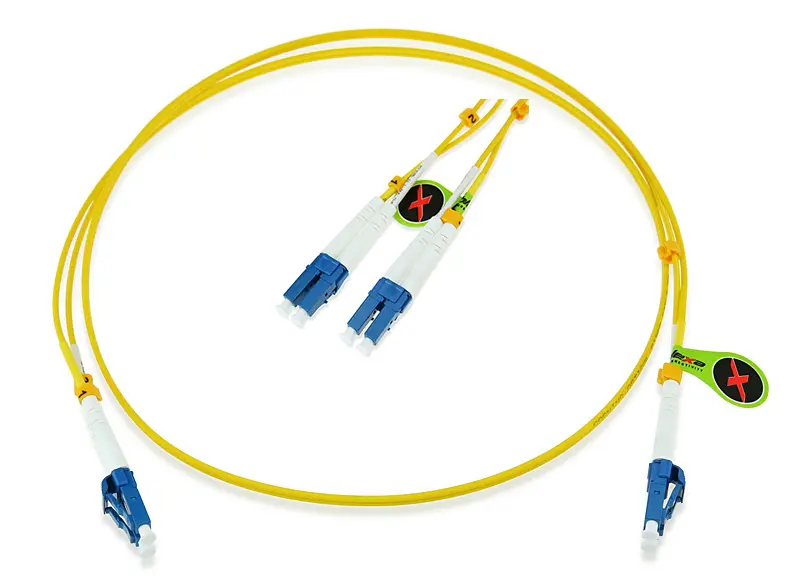 Dây nhảy quang singlemode LC-SC 20M Duplex 9/125 OS2 LSZH 2.0