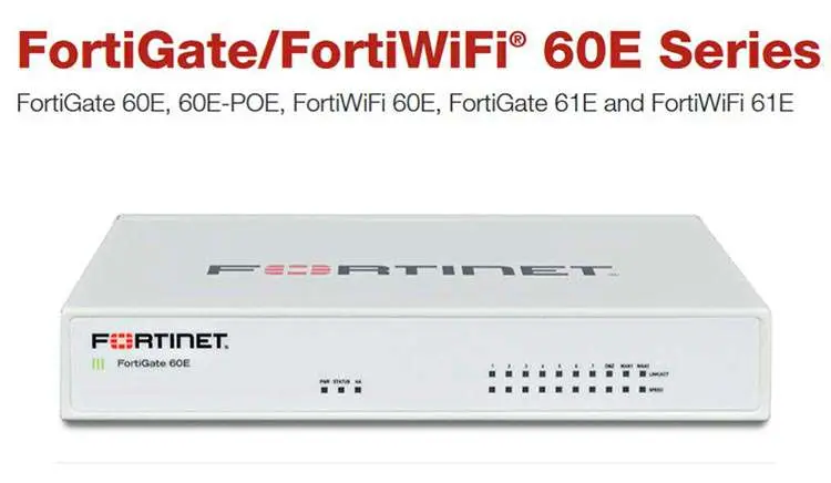Thiết bị tường lửa Firewall Fortigate FG60E-BDL