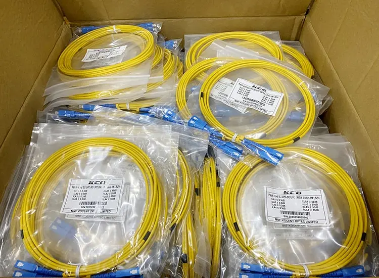 Dây nhảy quang SC SC Single mode hãng KCO bền đẹp, giá tốt