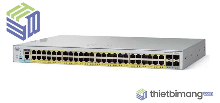 Switch Cisco 2960L-SM-48TS chính hãng