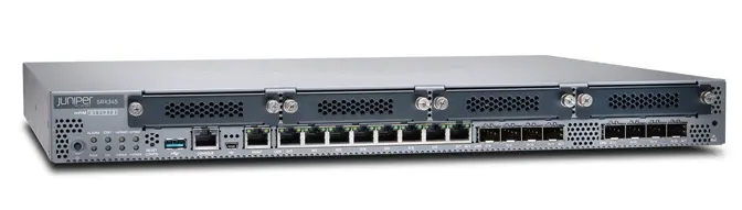 Thiết bị tường lửa Firewall Juniper SRX345-SYS-JE-DC thế hệ mới