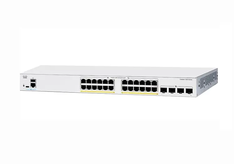 Cisco C1200-24P-4G 24 port PoE+ cho Wi-Fi và Camera