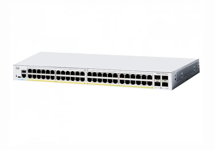 Cisco C1200-48P-4G, 48 port PoE+ cho hệ thống lớn