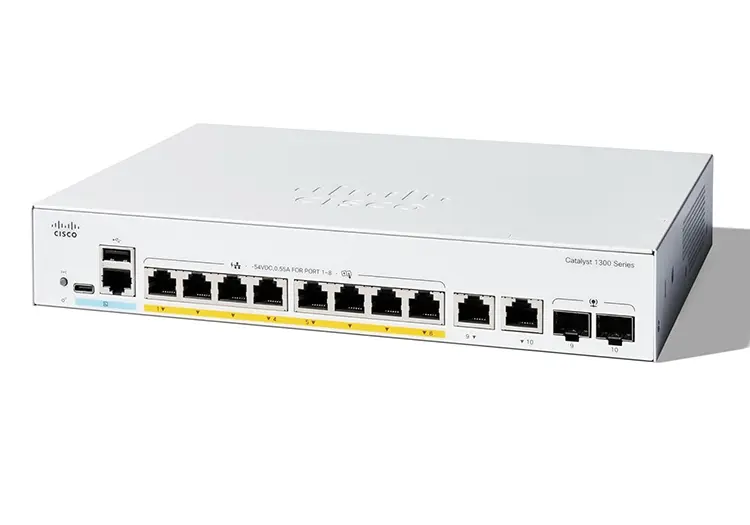 Switch Cisco C1300-8P-2G-E chính hãng