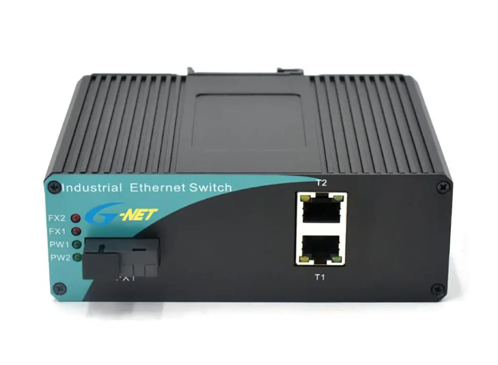 Switch công nghiệp 2 ports G-IES-1FX2TX-SC20S 10/100M 1 port SC