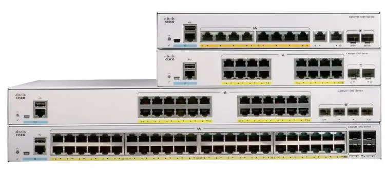 Cisco Catalyst 1000 Series 8, 16, 24, 48 Port 