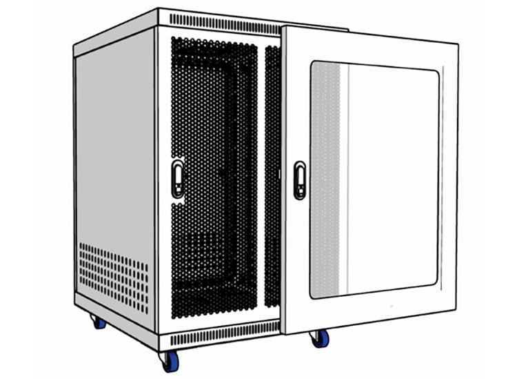 Tủ rack 15U D600