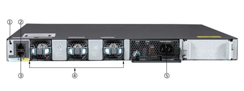 Switch Cisco WS-C3650-24TS-E