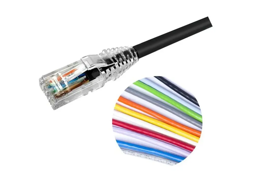 Dây nhảy Cat6 chính hãng được đo tại nhà máy giúp tuyến dễ đạt khi nghiệm thu