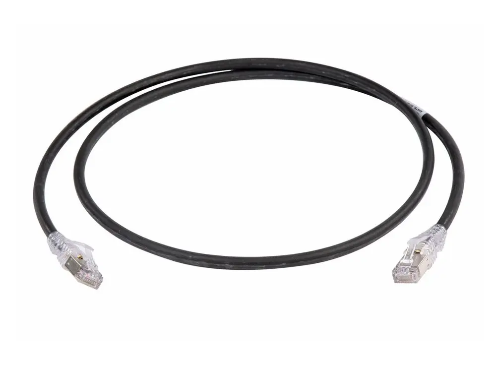 Dây nhảy mạng Cat6A S/FTP CommScope NPC6ASZDB vỏ LSZH màu đen