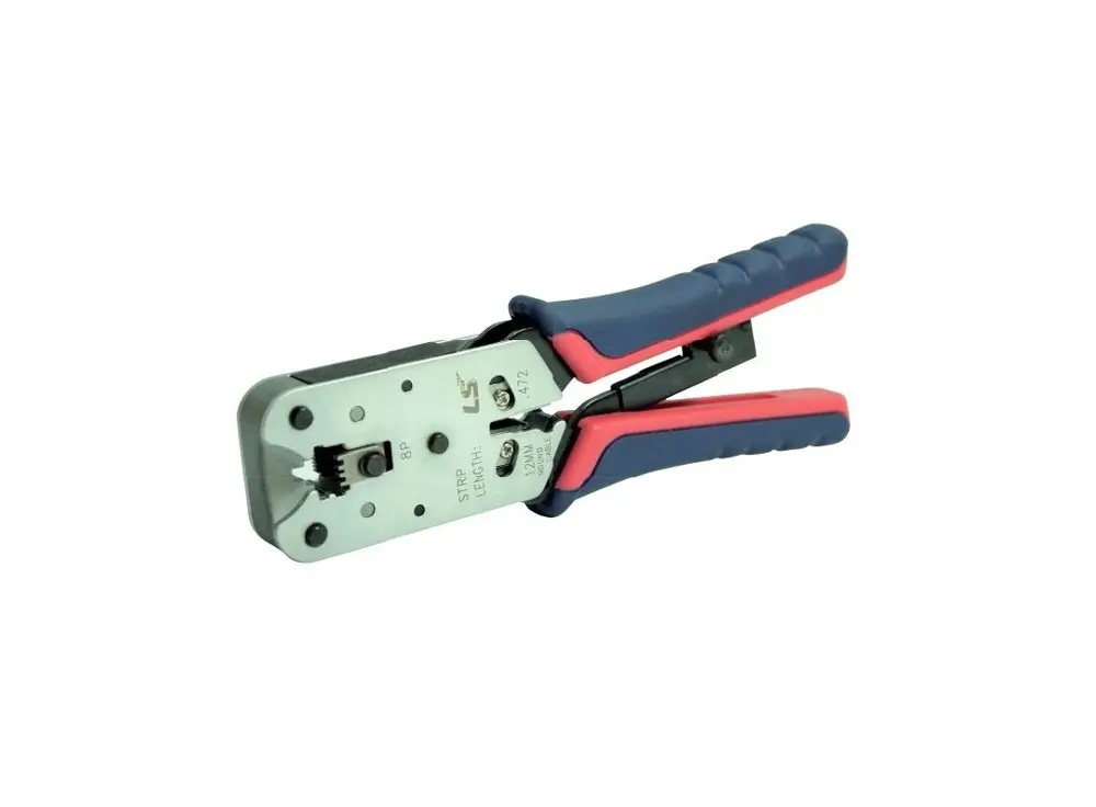 Kìm bấm mạng Cat5e Cat6 LS có cóc dùng cho hạt RJ45 thường