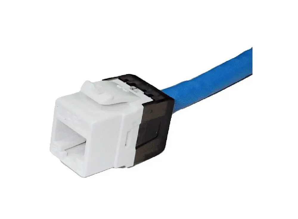 Nhân mạng Cat6 LS LS-MJ-UC6-WH-ERI cài vào mặt mạng LS