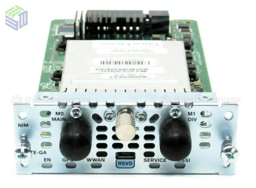 Module Cisco NIM-4G-LTE-GA cho router ISR 4000 làm đường truyền dự phòng 4G