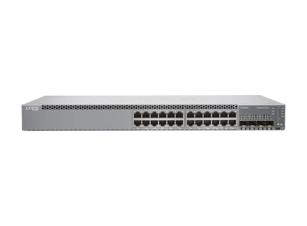 Switch Juniper EX2300 hỗ trợ Virtual Chassis xếp chồng tới 10 thành viên