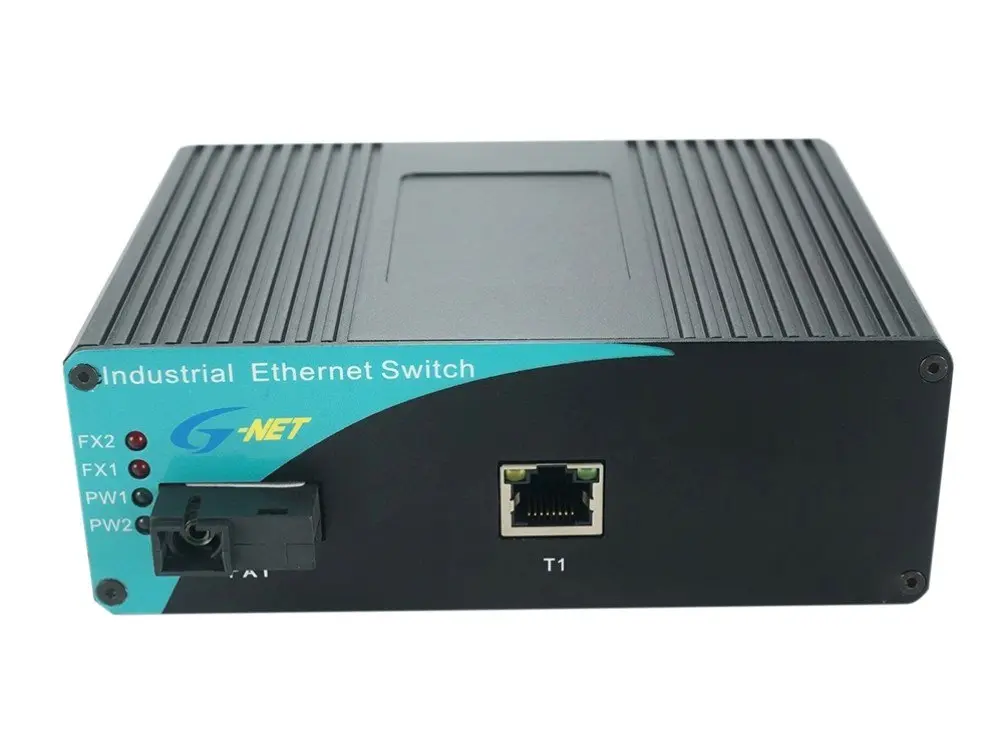 Converter quang công nghiệp PoE G-IMC-1GX1GP-SFP 1 cổng Gigabit PoE 1 khe SFP cho một camera xa