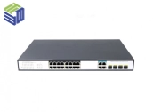 Switch PoE 16 Ports 10/100/1000Mbps, 4 Gigabit Combo Uplink