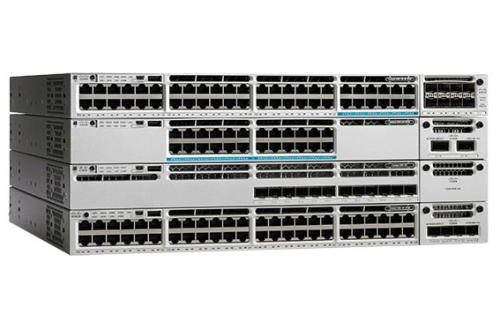 Thiết Bị Mạng phân phối switch Cisco catalyst 3850 chính hãng cho công trình dự án