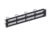 Patch panel 48 cổng CommScope (khung rỗng, dùng cho Cat5e/Cat6)