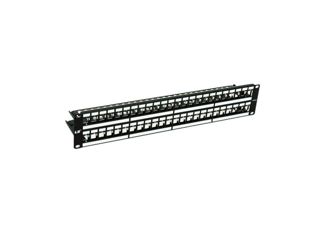 Patch panel 48 cổng LS 1U (nhân rời)