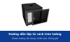 Hướng dẫn lắp tủ rack treo tường: khoan tường, tải trọng an toàn, chiều cao, thông gió và đi cáp