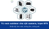 Tủ rack outdoor cho cột camera và trạm BTS: kiểm soát nhiệt độ, làm mát, chống ẩm và chống sét