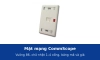 Mặt mạng CommScope: mặt vuông 86, mặt chữ nhật 1–4 cổng, màu trắng và hạnh nhân, bảng mã và giá