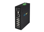 Switch công nghiệp 8 ports 10/100/1000 2 ports SFP managed
