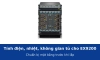 Tính điện, nhiệt và không gian tủ cho switch lõi EX9200 trước khi lắp đặt