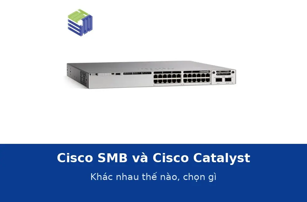 Cisco SMB và Cisco Catalyst khác nhau thế nào? Doanh nghiệp nhỏ nên chọn gì