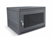 Tủ rack 6U D400 màu đen