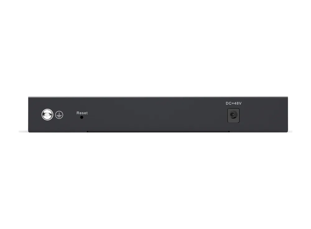 Mặt sau switch RG-ES209GC-P, ảnh hãng